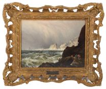 Walter Williams (Brit., 1835-1906) 'Off Westcombe, South Devon'