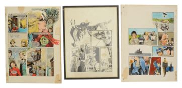 Arthur Ranson (British, b.1939) original cartoons Look In Magazine (3)