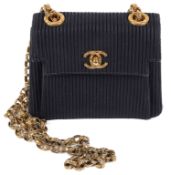 A small black Chanel bag