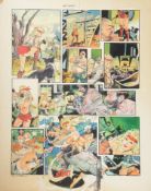 John M. Burns (British b.1938) 'Mad Maxine', original cartoon