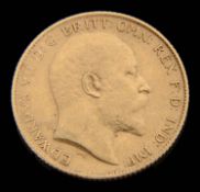 An Edward VII half sovereign, 1907