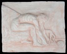 Sir Eduardo Paolozzi (Scot.1924-2008) 'After Blake' small scale plaster cast relief