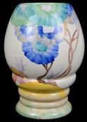 A Clarice Cliff Bizarre Rhodanthe pattern Viscaria colourway vase