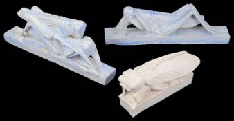 Sir Eduardo Paolozzi (Scot. 1924-2008) Three plaster cast sculptures, unsigned (3)