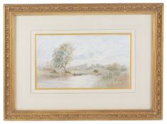 Frederick Edward Joseph Goff (British, 1855-1931) 'Eton College', watercolour