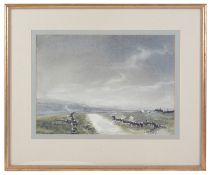 Ashley Jackson (British, b.1940) 'Isle of Skye, Yorkshire',watercolour