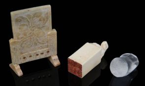 A Chinese Qing dynasty ivory seal (3)