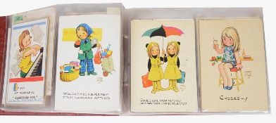 An extensive collection of Mabel Lucie Attwell postcards (Qty)