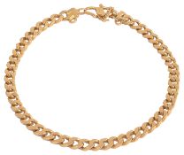 A Continental .918 high carat gold bracelet