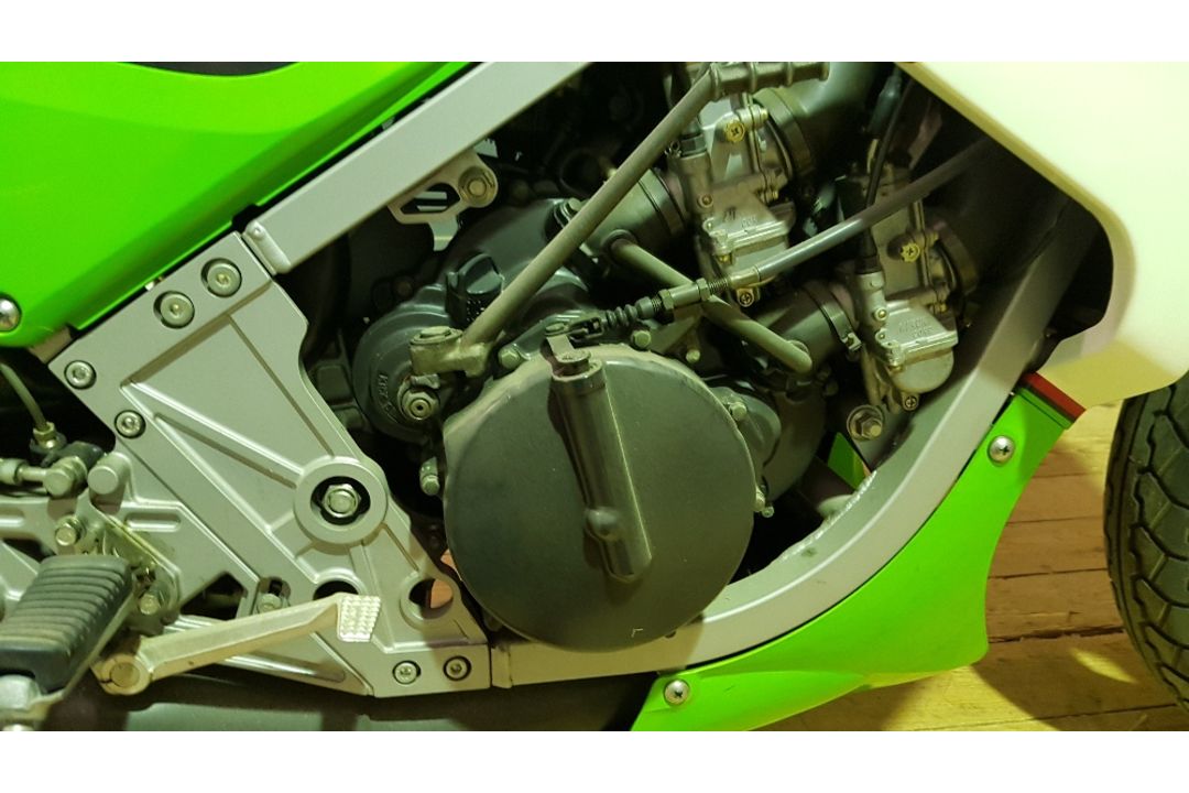 1984 Kawasaki KR250, 249 cc. Registration number H802 GND. Frame number KH250 A 005843. Engine - Image 6 of 14