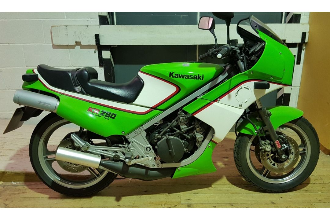 1984 Kawasaki KR250, 249 cc. Registration number H802 GND. Frame number KH250 A 005843. Engine - Image 1 of 14