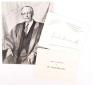 HAROLD MACMILLAN - PRIME MINISTER - AUTOGRAPHS