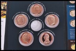 Battle Of Waterloo - 1815-2015 The Battle of Waterloo set of five / 5 Bronze Commemorative Medals