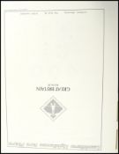 Great Britain Collections and Miscellaneous Stamps: a lighthouse pre printed album from QV to QEII