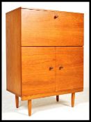Avalon - Avalon Yatton - A 1960's British retro vintage teak wood cocktail cabinet comprising of a