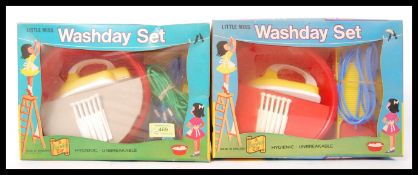ORIGINAL VINTAGE BERWICK TOY MADE LITTLE MISS WASH DAY SETS