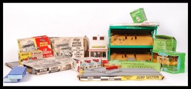 ASSORTED VINTAGE AIFRIX MODEL SLOT CAR RACING AND SUBBUTEO