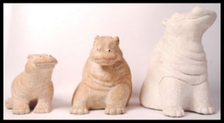 AUSTIN SCULPTURES HIPPOPOTOMUS SCULPTURES BY PAUL BELLARDO