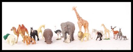 ASSORTED BRITAINS PRE-WAR ZOO ANIMALS