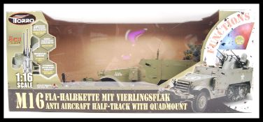 TORRO 1:16 SCALE RADIO CONTROLLED ANTI AIRCRAFT VEHICLE