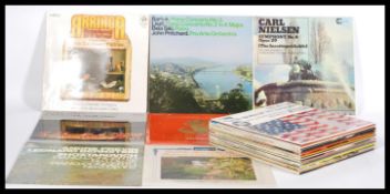 Classical Vinyl Records - A collection of vinyl long play LP records, all classical and on various