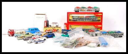 ASSORTED HORNBY 00 GAUGE MODEL RAILWAY CAR TRANSPORTERS