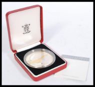 Royal Mint - Alderney £10 Silver Proof coin depicting Concorde, in presentation case with
