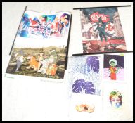 A selection of contemporary urban prints and posters to include a poster by Olivier Bonhomme (artist