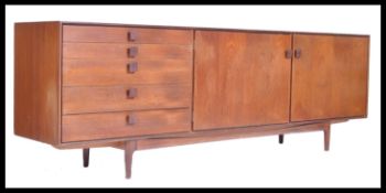 1960'S GPLAN TEAK WOOD SIDEBOARD CREDENZA BY IB KOFOD LARSEN