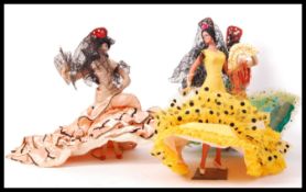 SPANISH FLAMENCO DANCER FIGURE DOLLS