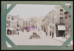 A fantastic early 20th Century postcard album containing many local interest topographical and