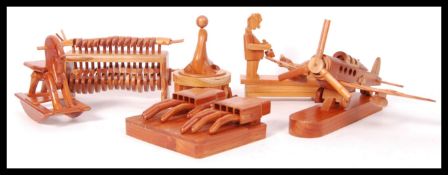 CHESTER WEDGEWOOD'S HANDMADE CARVED WOODEN TOYS