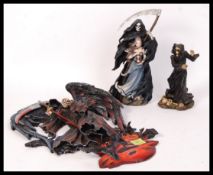 RESIN GRIM REAPER FIGURES