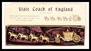 RARE VINTAGE BRITAINS DIECAST MODEL GEORGE III STATE COACH