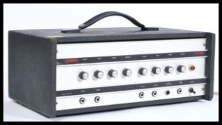 A vintage 20th Century Wem AX 100 guitar amp, retaining all original dials and instruments makers