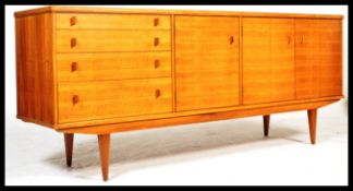 HEALS VINTAGE 1960'S SYCAMORE WOOD SIDEBOARD BY ALFRED COX