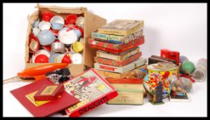 ASSORTED 1950'S, 60'S AND 70'S PUZZLES, TOYS, GAMES AND STATIONERY