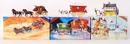 MATCHBOX MODELS OF YESTERYEAR HERITAGE HORSE DRAWN CARRIAGES