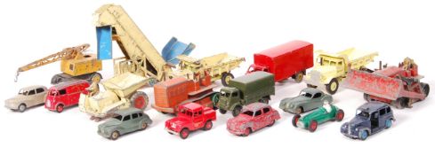 ASSORTED VINTAGE DINKY DIECAST MODEL CARS & VEHICLES