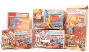 COLLECTION OF VINTAGE MATCHBOX ' BIG MX ' BOXED PLAYSETS
