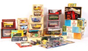 ASSORTED SCALE DIECAST MODEL VEHICLES AND MODEL KITS