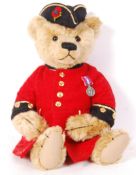 RARE WHITTLE LE WOODS ' ALBERT THE CHELSEA PENSIONER ' TEDDY BEAR