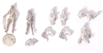 RARE PHOENIX MODELS WHITE METAL EROTIC MODEL FIGURES