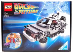 LEGO CUUSOO BACK TO THE FUTURE SET 21103 DELOREAN RARE