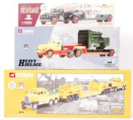 COLLECTION OF ASSORTED CORGI DIECAST MODEL HAULAGE SETS
