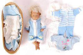 RARE VINTAGE SASHA DOLL ' BABY GREGOR ' & OUTFITS