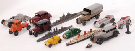 COLLECTION OF EARLY VINTAGE DINKY TOYS DIECAST MODELS
