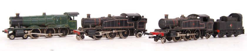 ASSORTED GRAFAR N GAUGE MODEL RAILWAY TRAINSET LOCOMOTIVES