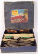 VINTAGE HORNBY TINPLATE CLOCKWORK M1 PASSENGER SET