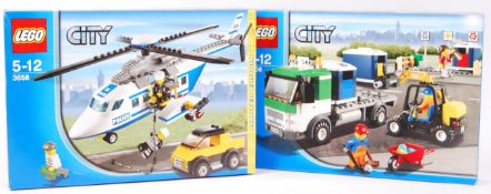 TWO LEGO CITY BOXED FACTORY SEALED SETS - 4206 & 3658